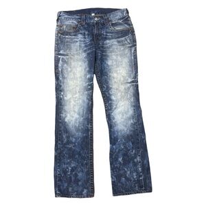 True Religion Blue Slim Straight Jeans